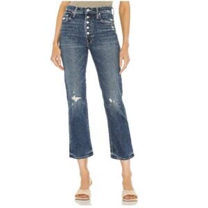 MOTHER SUPERIOR The Pixie Tomcat Ankle Jeans Born To Bite Wash 24